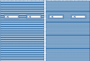 Ворота с  остеклением типа D